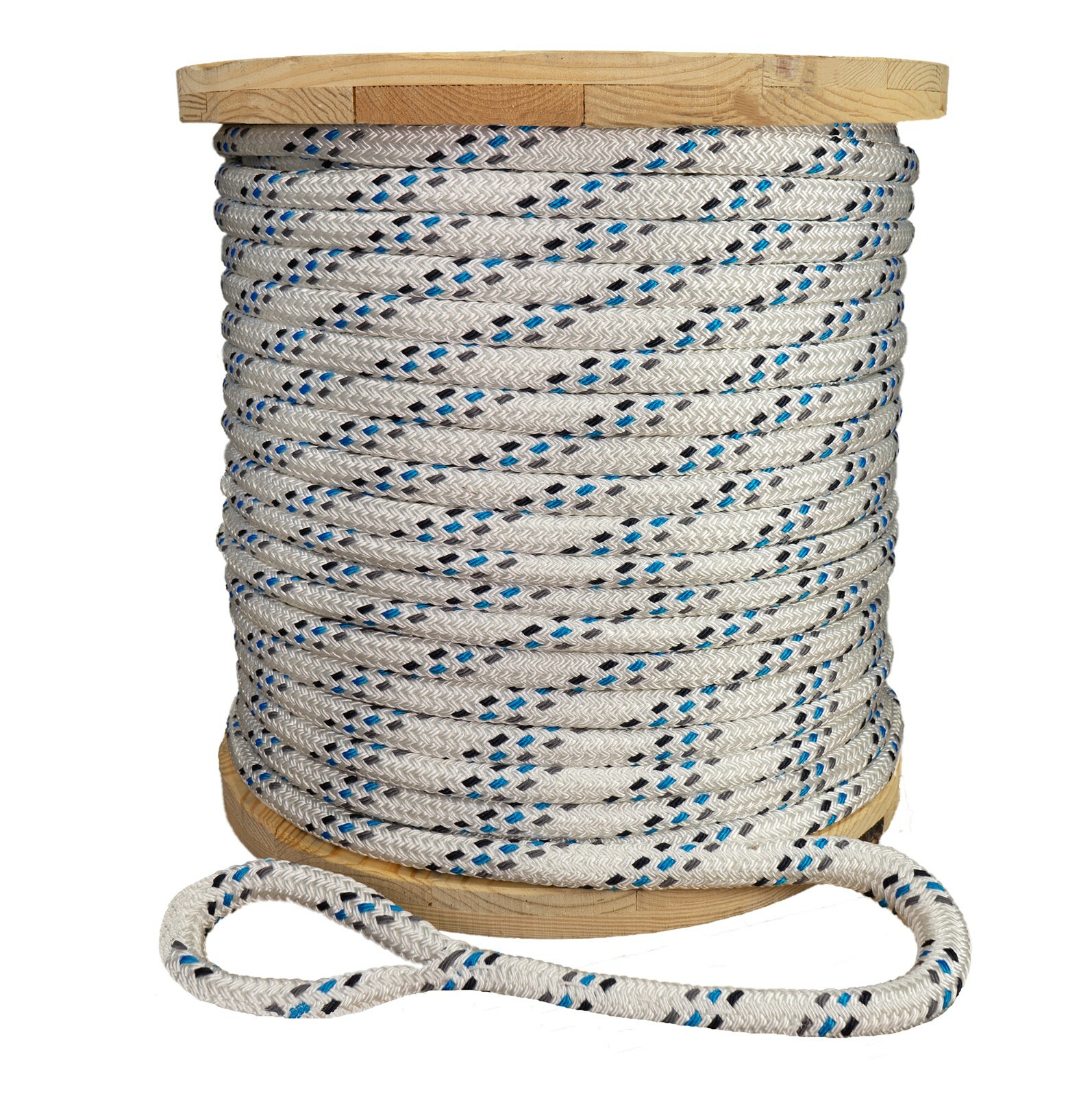 Strongest Double Braid Polyester Cable Wire Pull Pulling Rope W/ 6