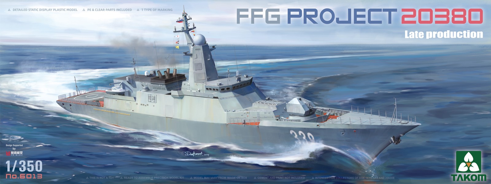 TAKOM-6013 Takom 1/350 FFG Project 20380 Late production TAKOM-6013 Takom 1/350 FFG Project 20380 Late production