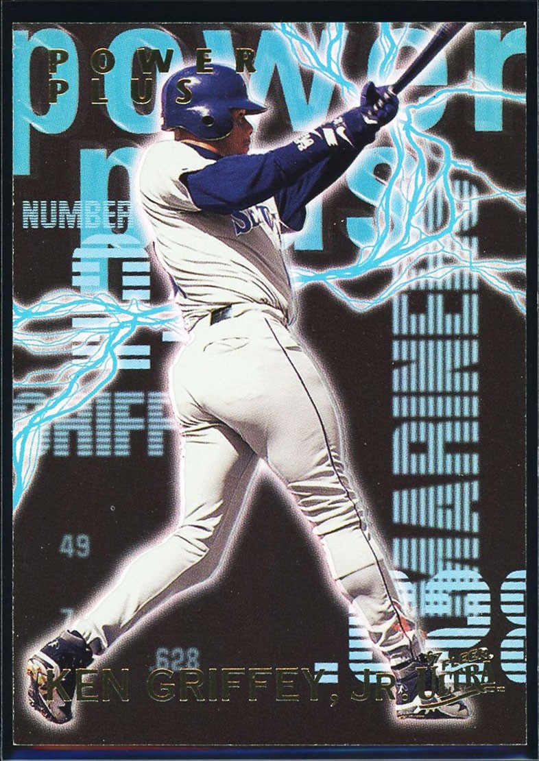 Ken Griffey Jr. 1997 Fleer Ultra Series 2 #1 Power Plus Insert Mariners