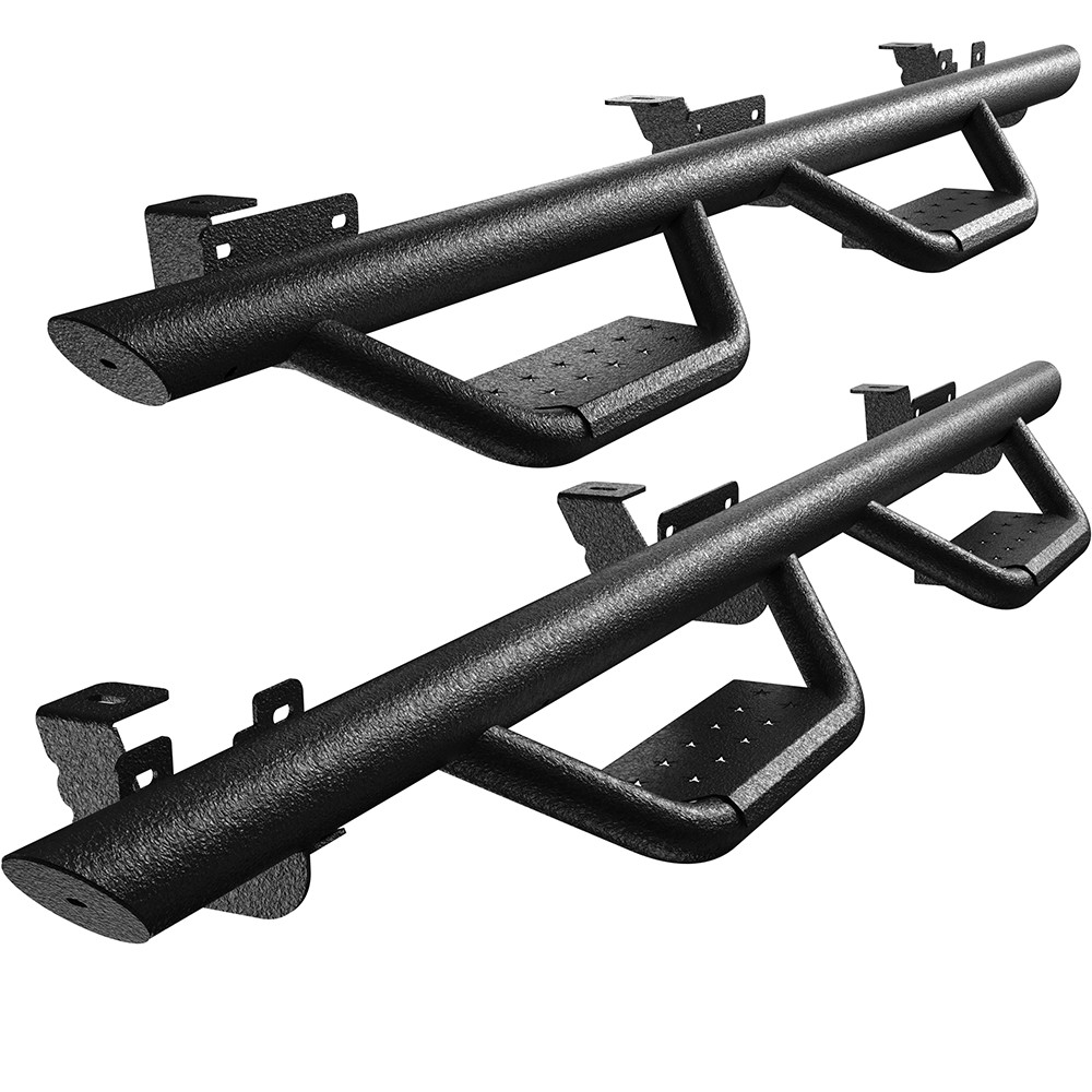 For 2018-2026 Jeep Wrangler JL 4 Door 6“ Running Boards Side Steps Nerf Bars