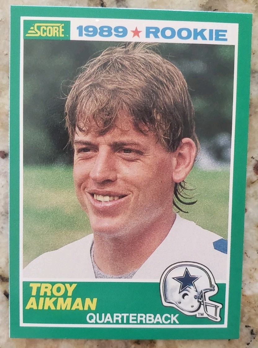 1989 Score - 1989 Rookie Troy Aikman #270 (RC)