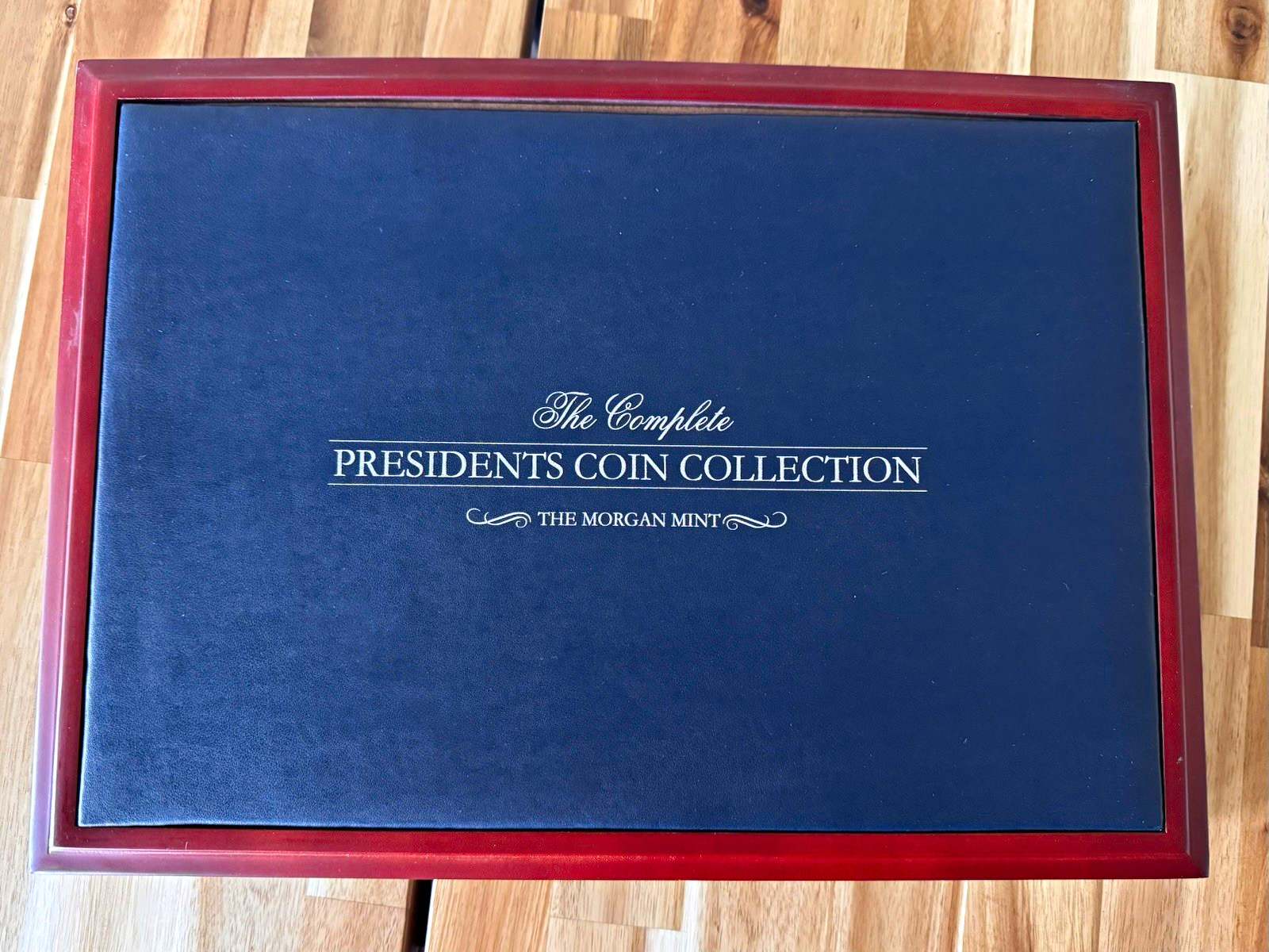 Complete Morgan Mint Presidential $1 Coin Collection – 39 Coins, Display Case Complete Morgan Mint Presidential $1 Coin Collection – 39 Coins, Display Case