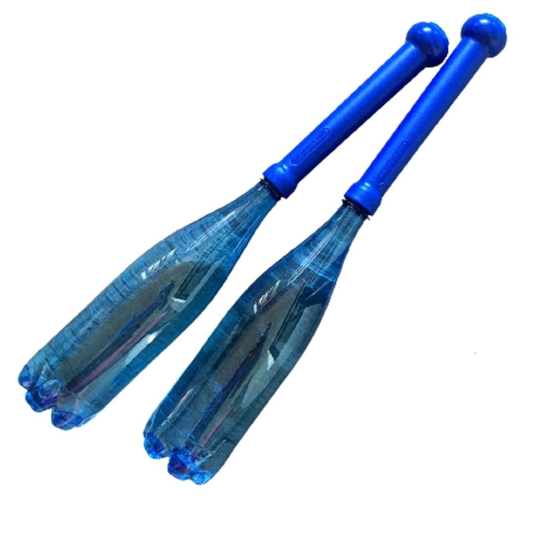 Indian Club Bell Handle Adjustable Weight Up To 3kg Pahlavandle Blue