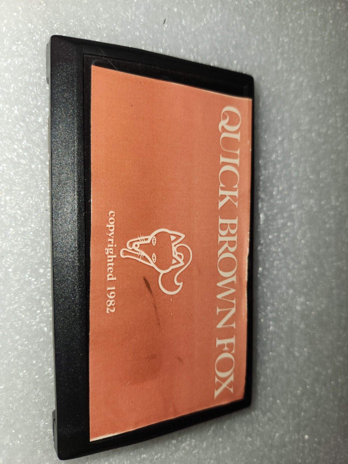 Vintage 1982 Quick Brown Fox Word Processor Cartridge Commodore VIC-20 C64