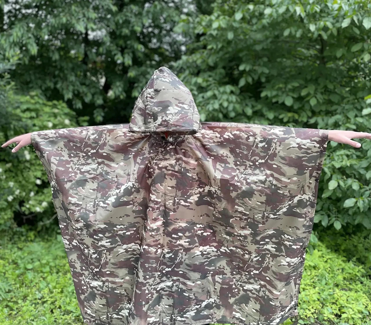 Anti- thermal imager raincoat poncho multicam๐๐ Anti- thermal imager raincoat poncho multicam๐๐