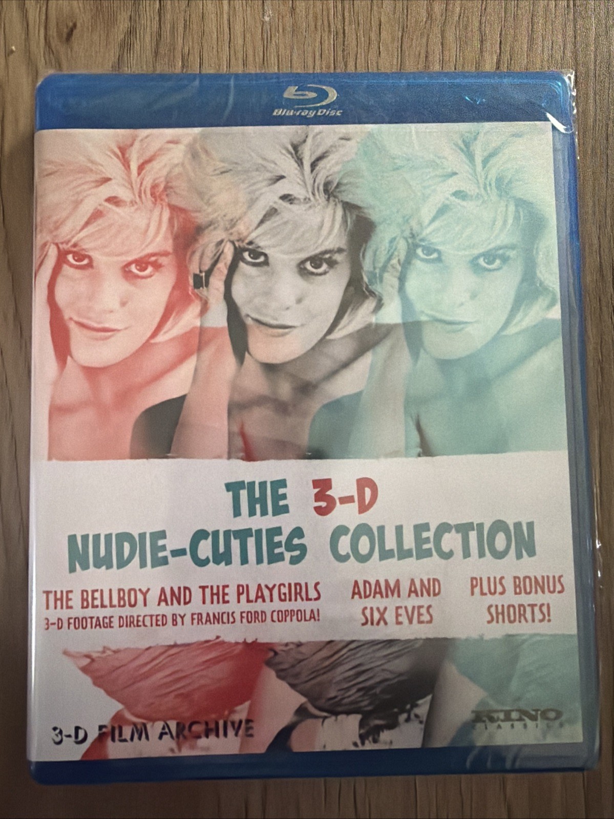 The 3-D Nudie-Cuties Collection (Blu-ray) Francis Ford Coppola NEW SEALED The 3-D Nudie-Cuties Collection (Blu-ray) Francis Ford Coppola NEW SEALED