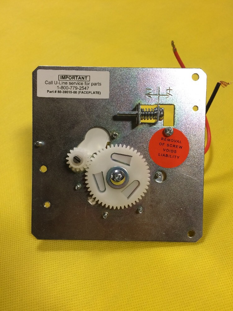 67024 U-Line Ice Maker Face Plate W/ Motor & Gear (fits 402) 115v 80-54523-00 67024 U-Line Ice Maker Face Plate W/ Motor & Gear (fits 402) 115v 80-54523-00