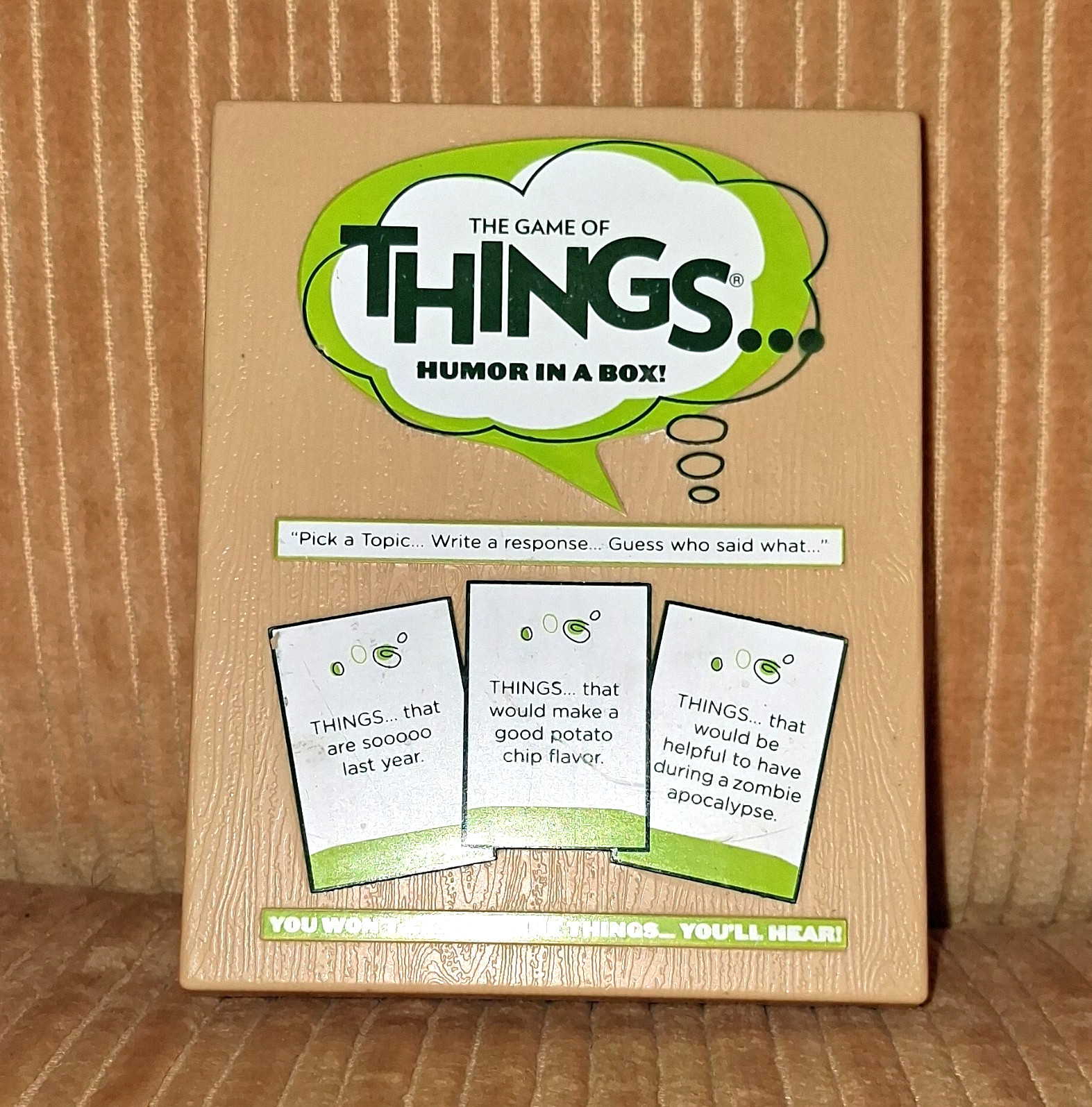 The Game of Things: Humor in a Box Party Card Game Ages 17+ (BRAND NEW)