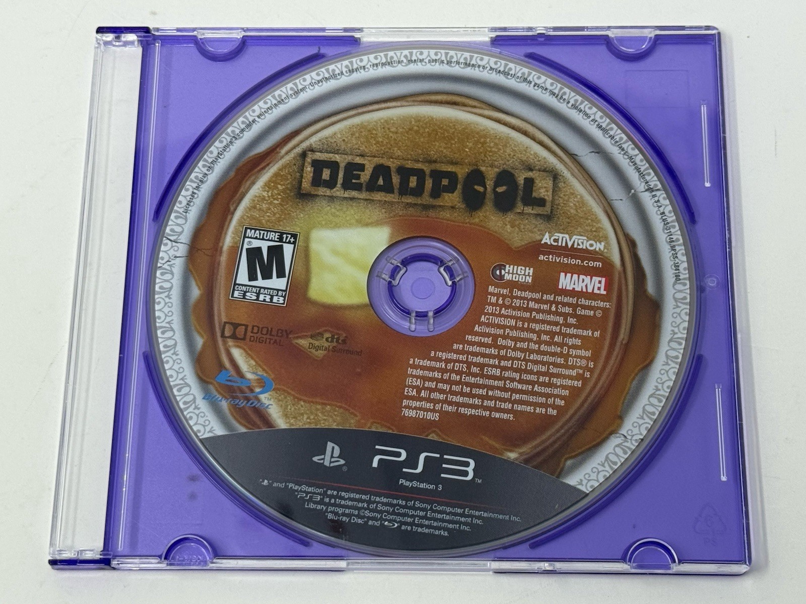 Deadpool Activision for Sony PlayStation 3 (PS3) M - Mature Rated Game Deadpool Activision for Sony PlayStation 3 (PS3) M - Mature Rated Game