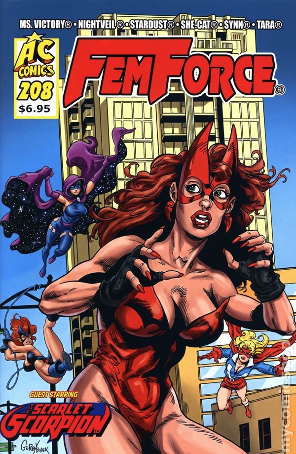 Femforce #208 NM 2026 Stock Image