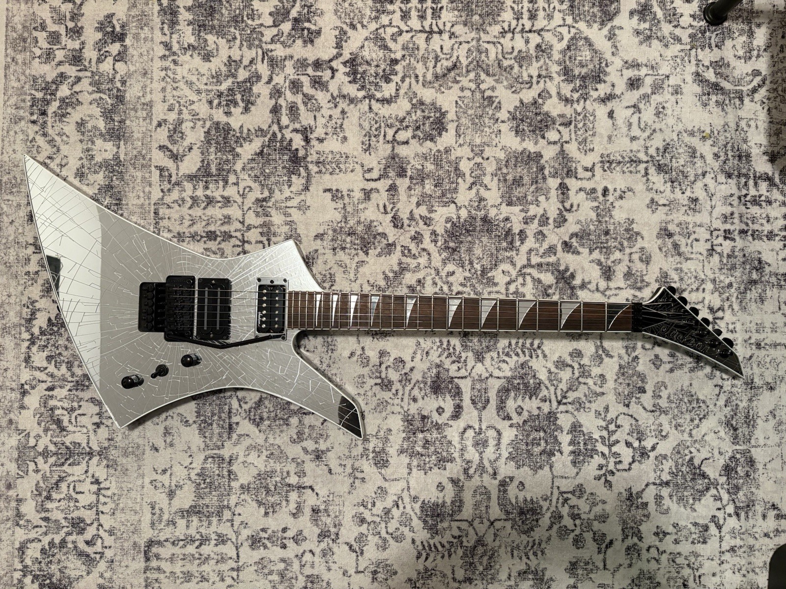 Jackson X Kelly Kexs Electric Guitar - Shattered Mirror Cracked Seymour Duncan