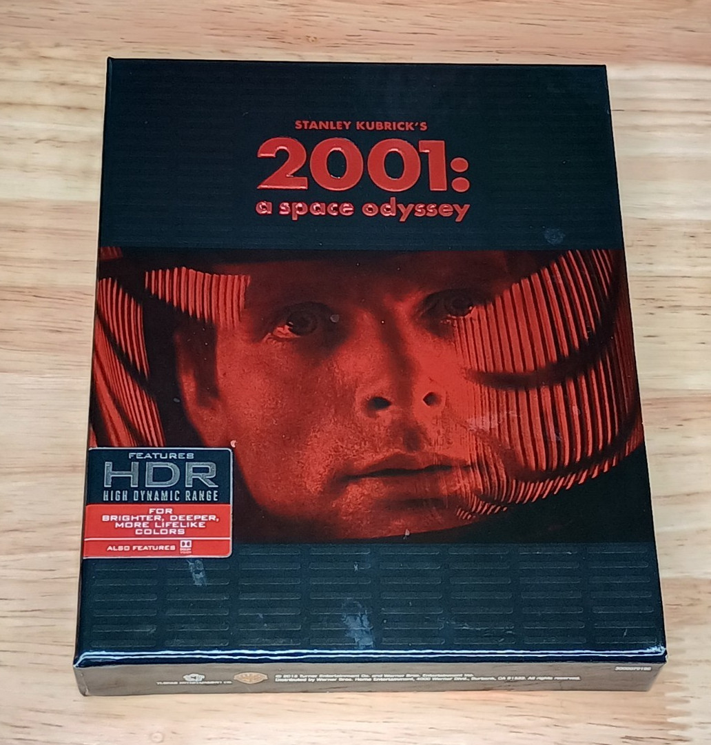 2001: A Space Odyssey (4K UHD & Blu Ray, 1968 Film) w/Slipbox, Booklet, Photos 2001: A Space Odyssey (4K UHD & Blu Ray, 1968 Film) w/Slipbox, Booklet, Photos