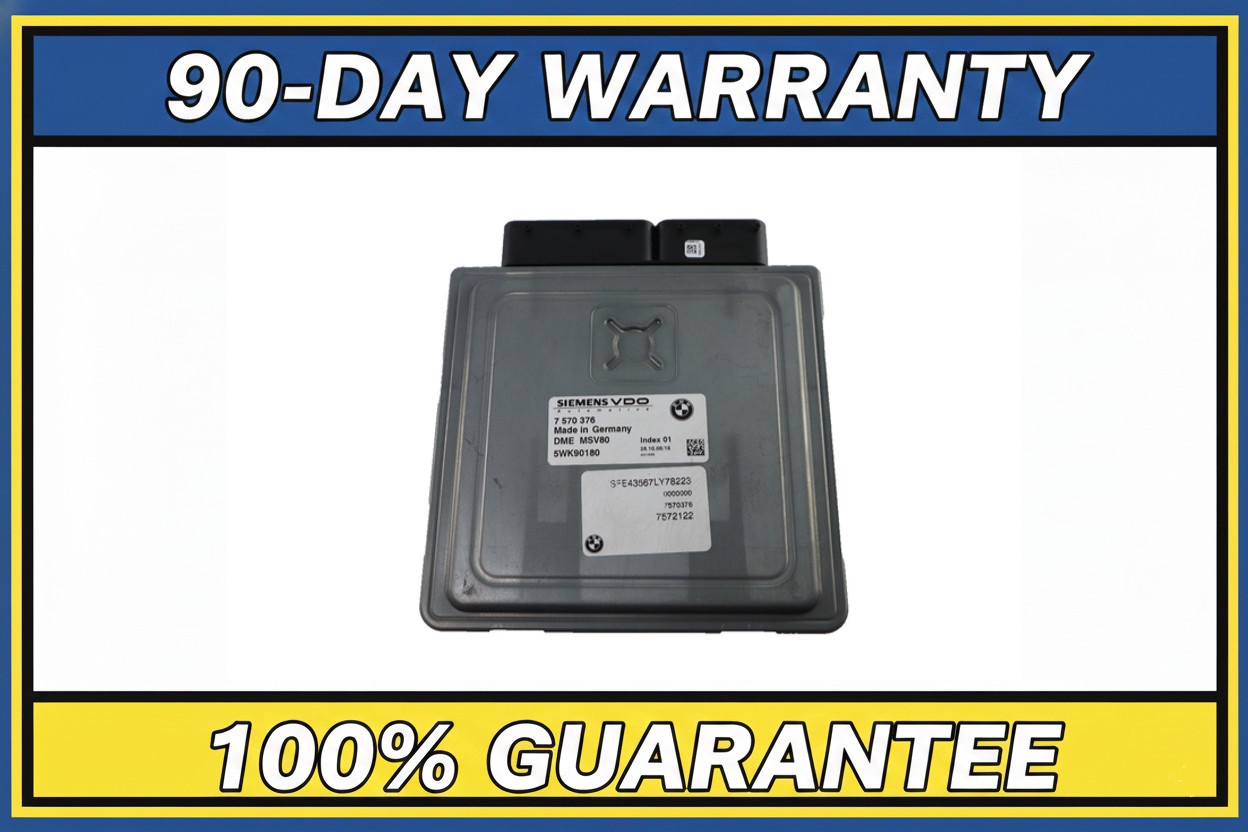 ENGINE COMPUTER BMW X5 2007 2008 7572122 7570376 PCM ECM ECU DME OEM *90 DAYS*
