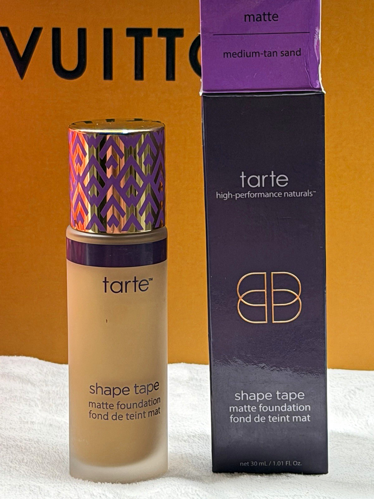 tarte Shape Tape Matte Foundation Medium-Tan Sand 30 mL/1.01 fl oz tarte Shape Tape Matte Foundation Medium-Tan Sand 30 mL/1.01 fl oz