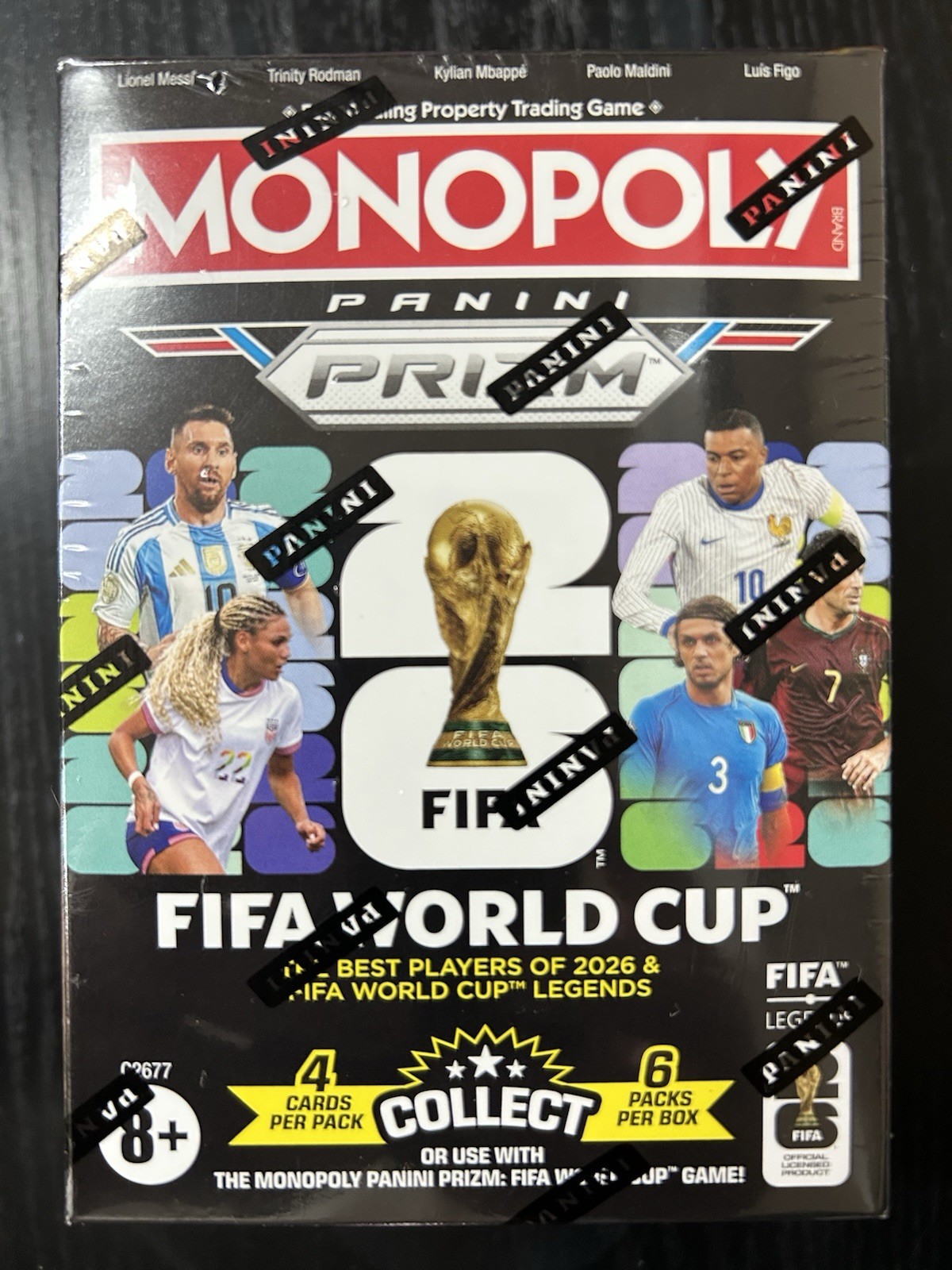 2026 Panini Prizm Monopoly FIFA World Cup Blaster Box Factory Sealed 🚚✅