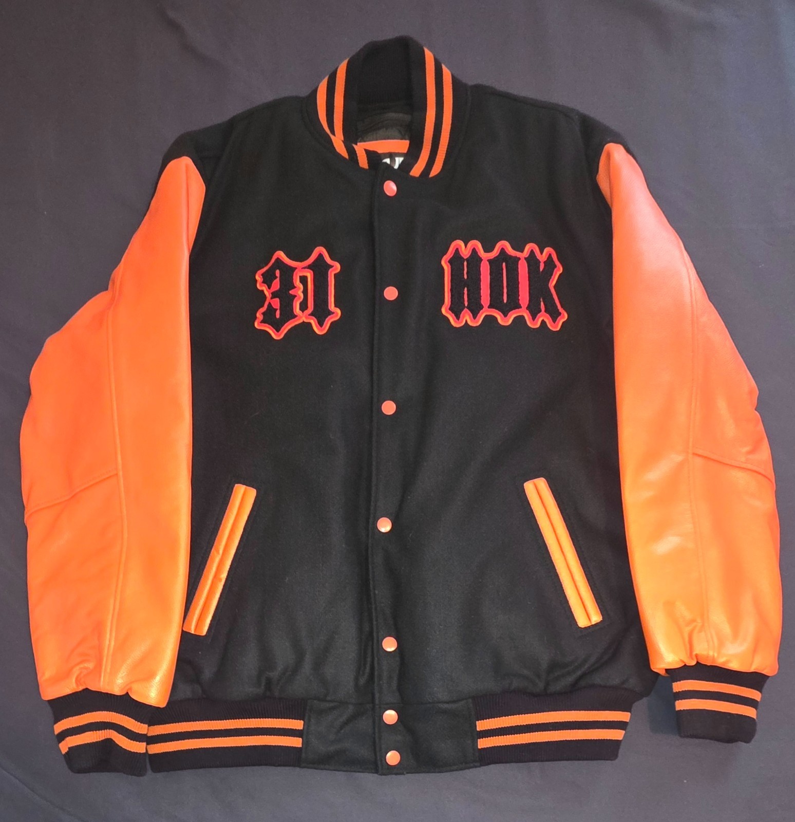 House of Krazees 31 Pre-Order Leather Jacket MNE 2XL HOK Twiztid House of Krazees 31 Pre-Order Leather Jacket MNE 2XL HOK Twiztid