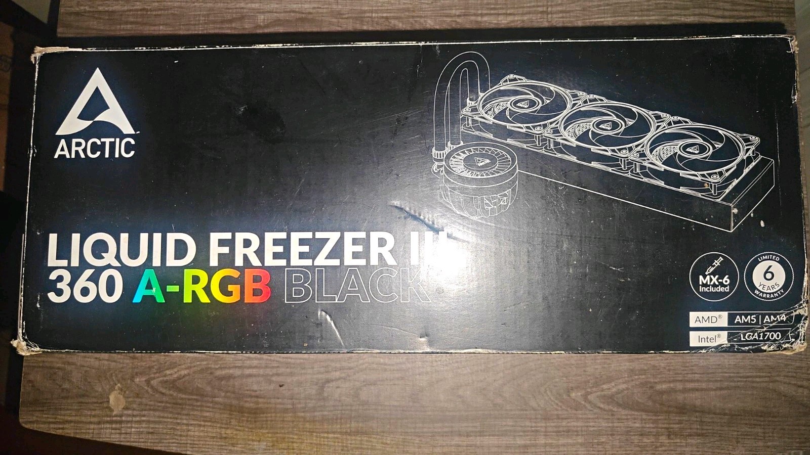 ARCTIC Liquid Freezer III 360 A-RGB Black Liquid CPU Cooler Intel/AMD ARCTIC Liquid Freezer III 360 A-RGB Black Liquid CPU Cooler Intel/AMD