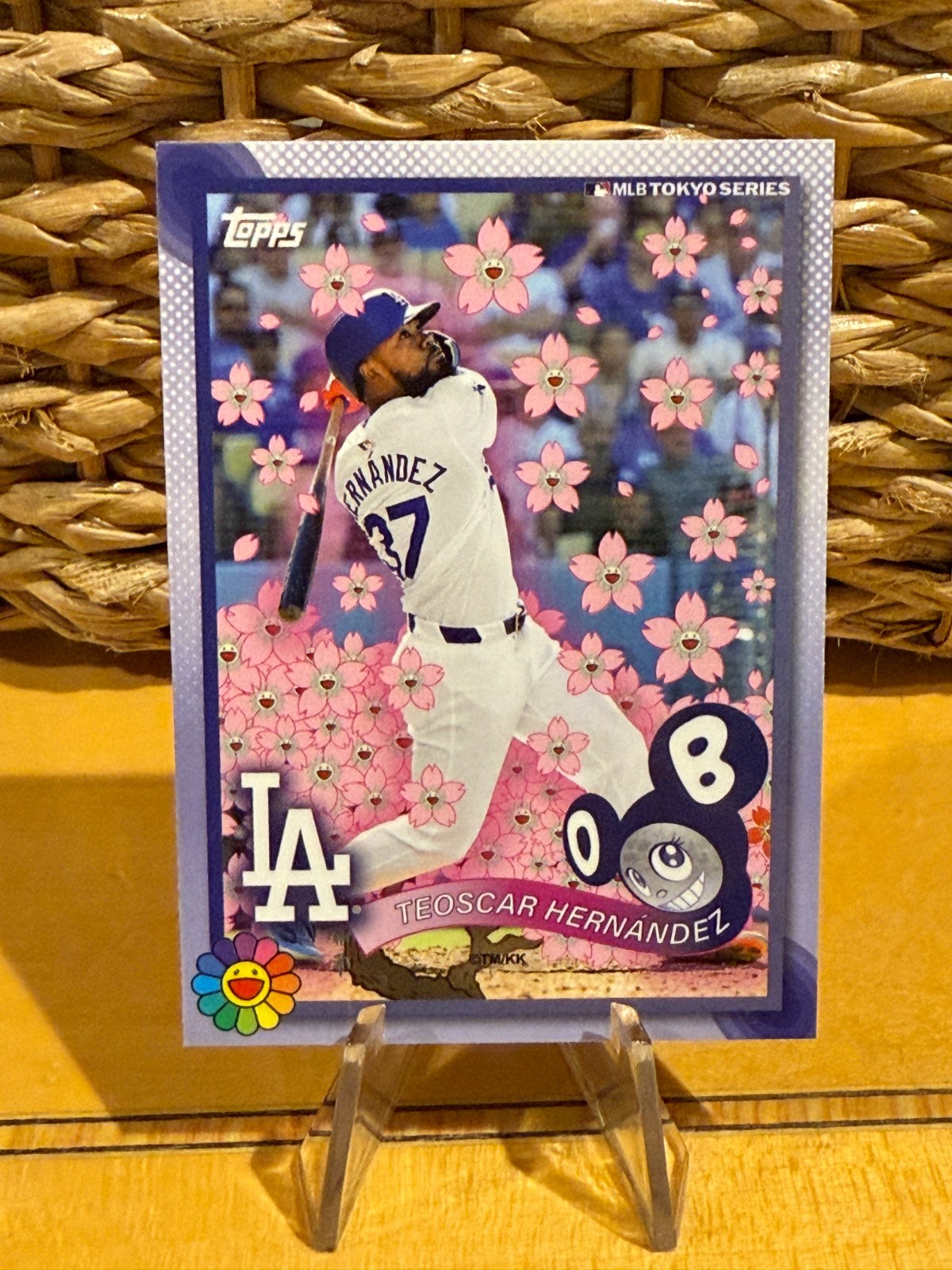2025 Topps World Tour Tokyo Series Takashi Murakami Teoscar Hernandez #21