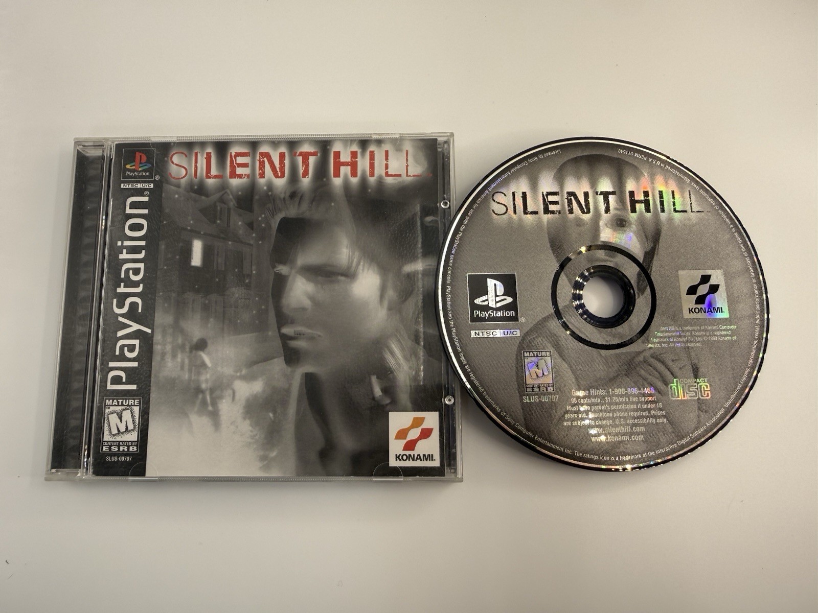 Silent Hill Playstation 1 PS1 Complete CIB Case, Manual, & Disc RARE Horror Silent Hill Playstation 1 PS1 Complete CIB Case, Manual, & Disc RARE Horror