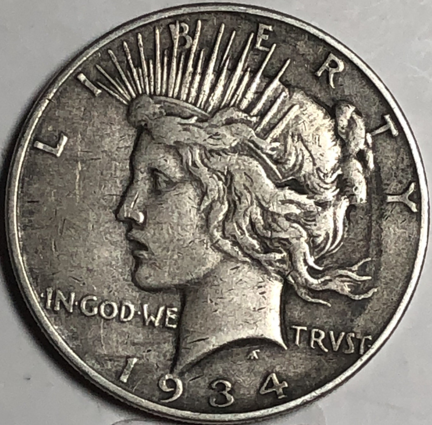 1934 D Peace \
