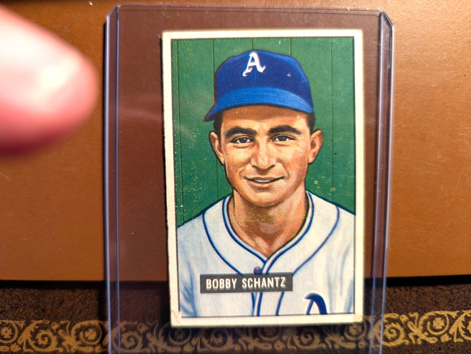 Bobby Shantz 1951 Bowman Baseball Card