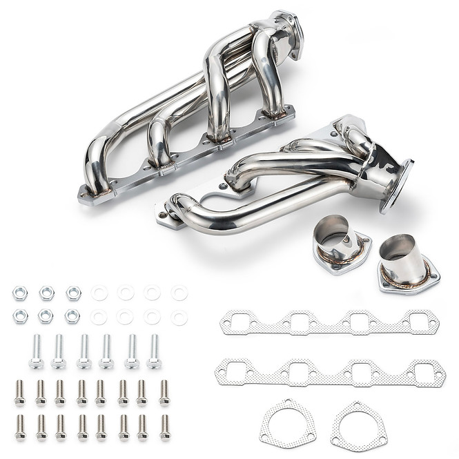 For 1964-1977 Ford 260 289 302 Shorty Stainless Steel Headers Exhaust Manifolds For 1964-1977 Ford 260 289 302 Shorty Stainless Steel Headers Exhaust Manifolds