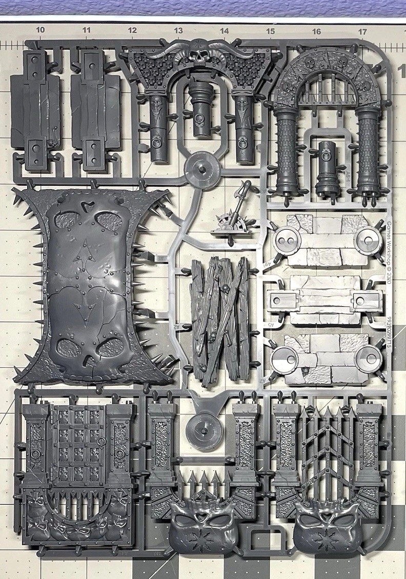 NOS OOP Warcry Gates Bridges Terrain Sprue Catacombs Warhammer Age Of Sigmar GW NOS OOP Warcry Gates Bridges Terrain Sprue Catacombs Warhammer Age Of Sigmar GW