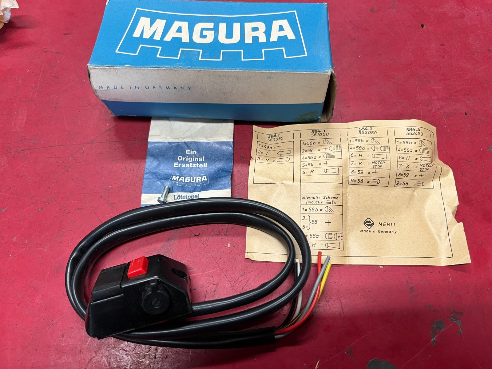MAGURA LIGHTING-DIP-HORN+KILL SWITCH - BMW AIR-HEAD KTM HUSQVARNA PUCH DUCATI MV