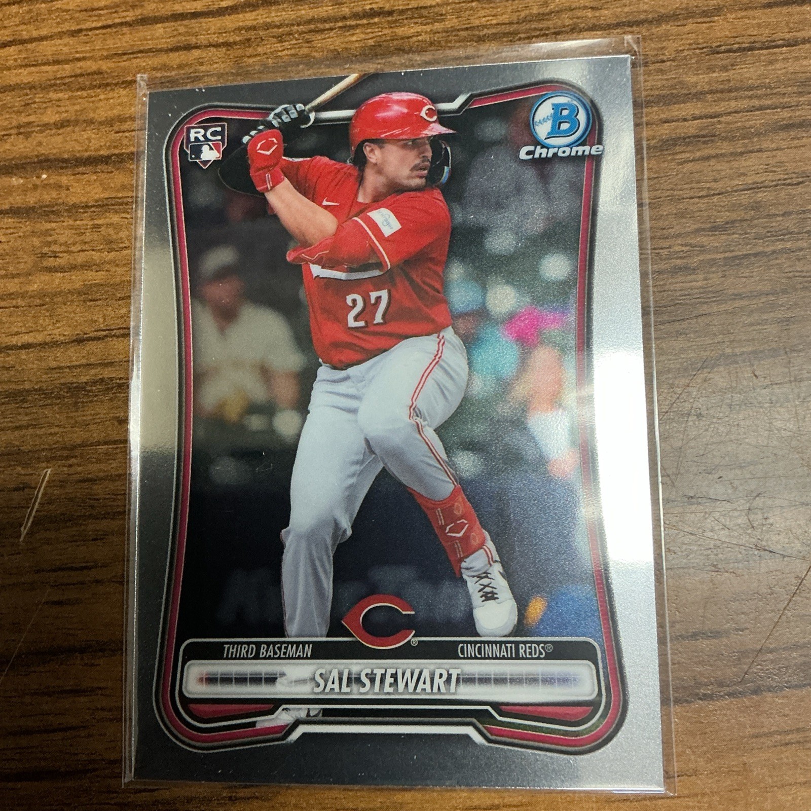 2026 Bowman Chrome Rookie Sal Stewart Cincinnati Reds RC #48 2026 Bowman Chrome Rookie Sal Stewart Cincinnati Reds RC #48