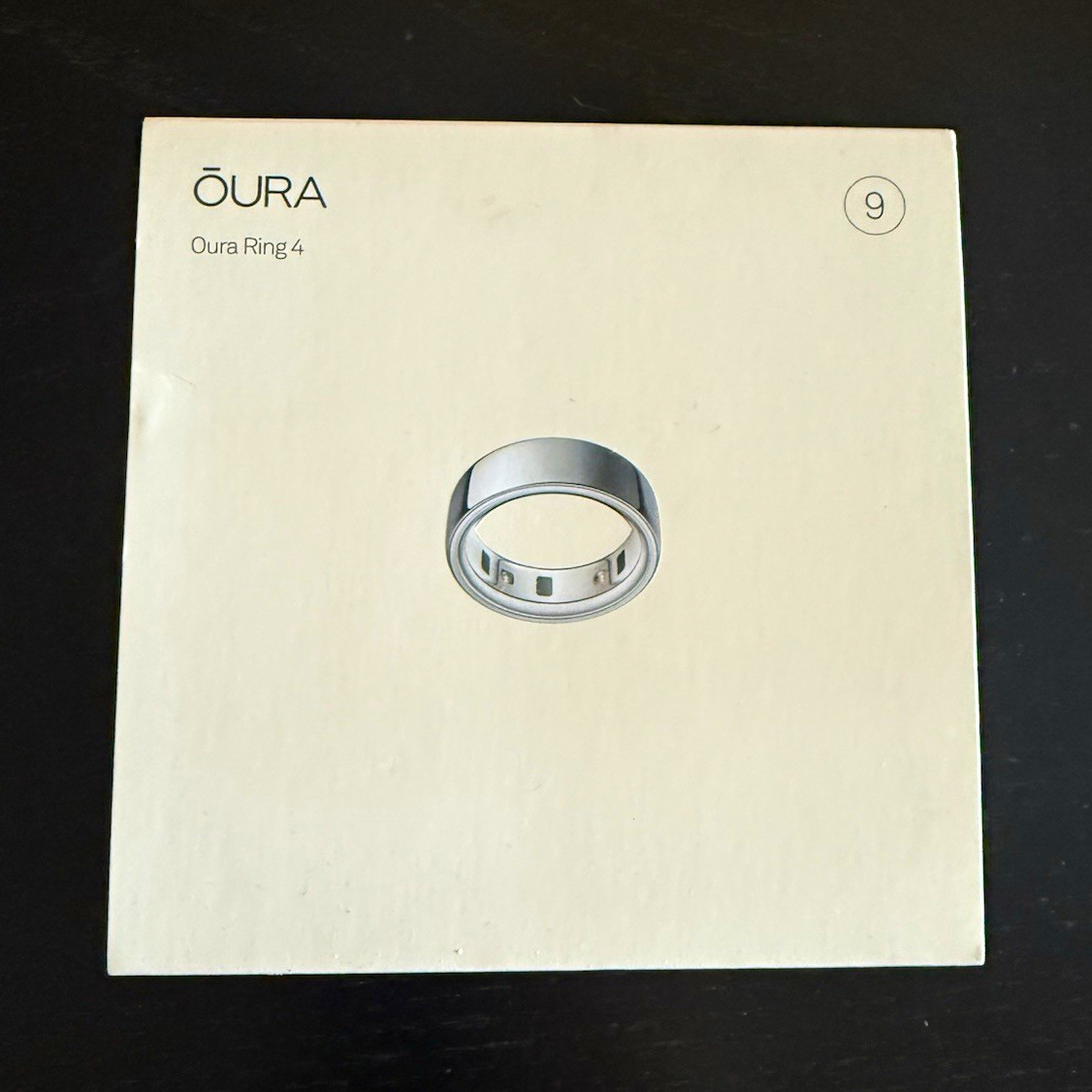 Oura Ring 4 Silver Size 9 Activity Tracker Smart NEW IN BOX Oura Ring 4 Silver Size 9 Activity Tracker Smart NEW IN BOX