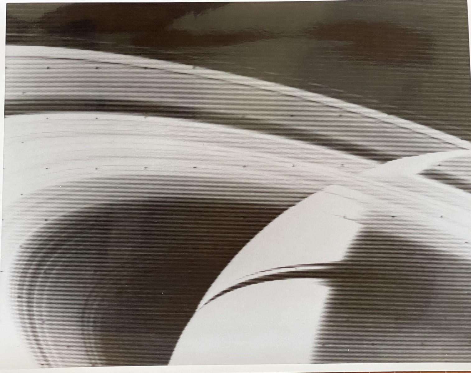 VINTAGE SPACE NASA PHOTO SATURN VOYAGER JPL KODAK PAPER VINTAGE SPACE NASA PHOTO SATURN VOYAGER JPL KODAK PAPER