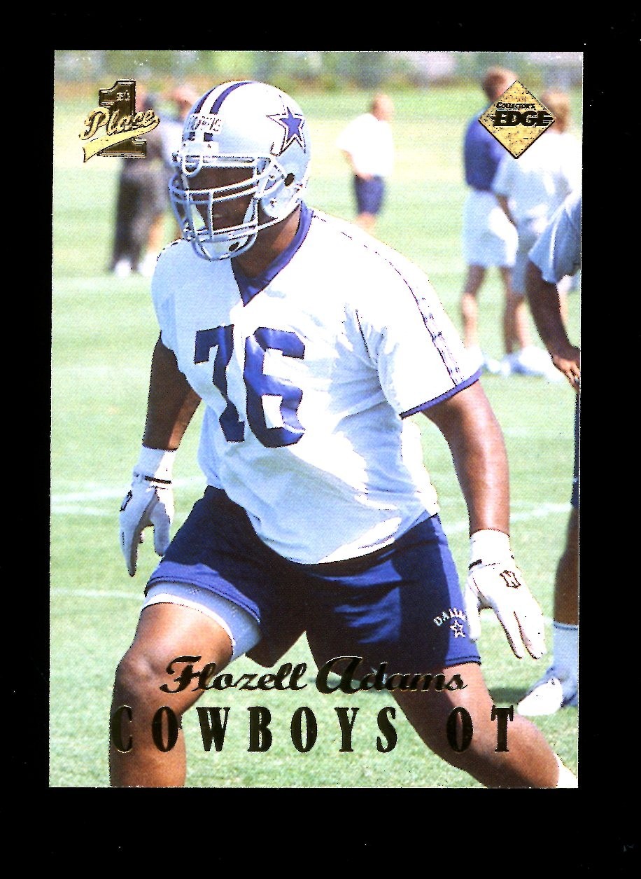 1998 Collector's Edge 1st Place #2 Flozell Adams Dallas Cowboys RC QTY 1998 Collector's Edge 1st Place #2 Flozell Adams Dallas Cowboys RC QTY