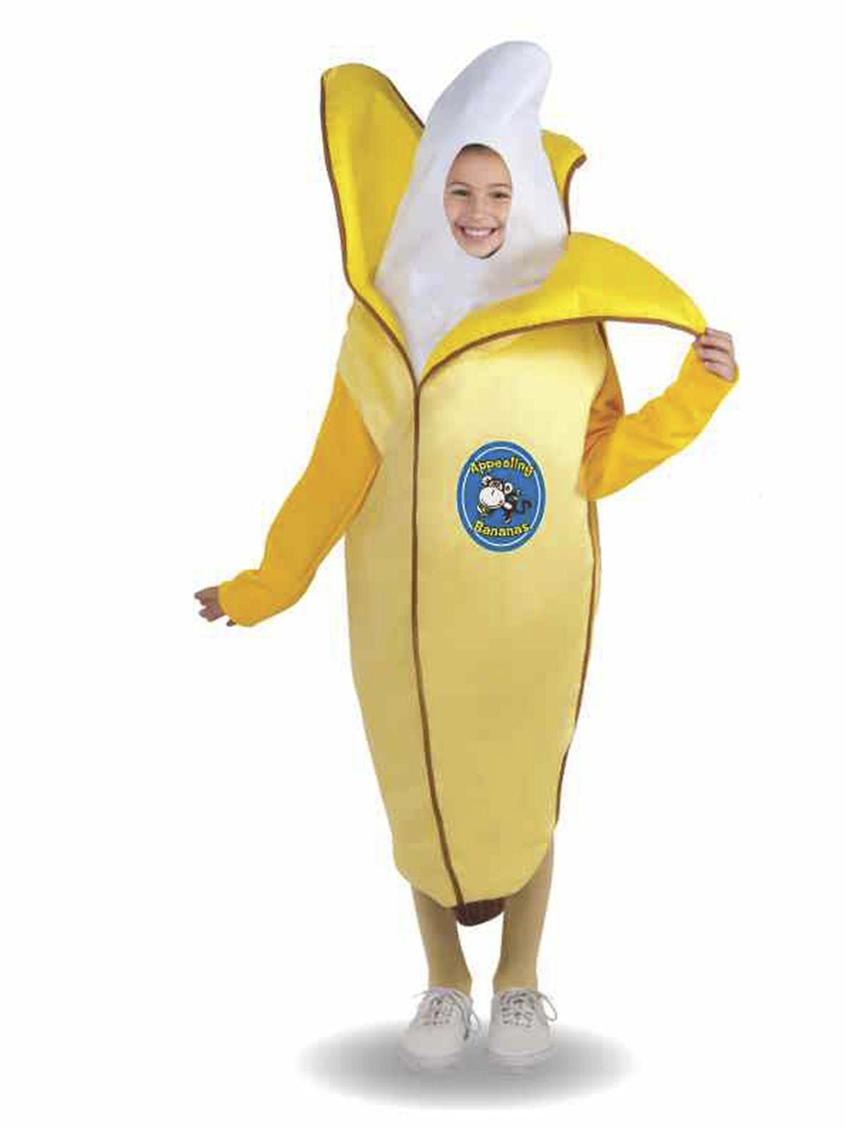 Appealing Banana Costume - Child Size Small