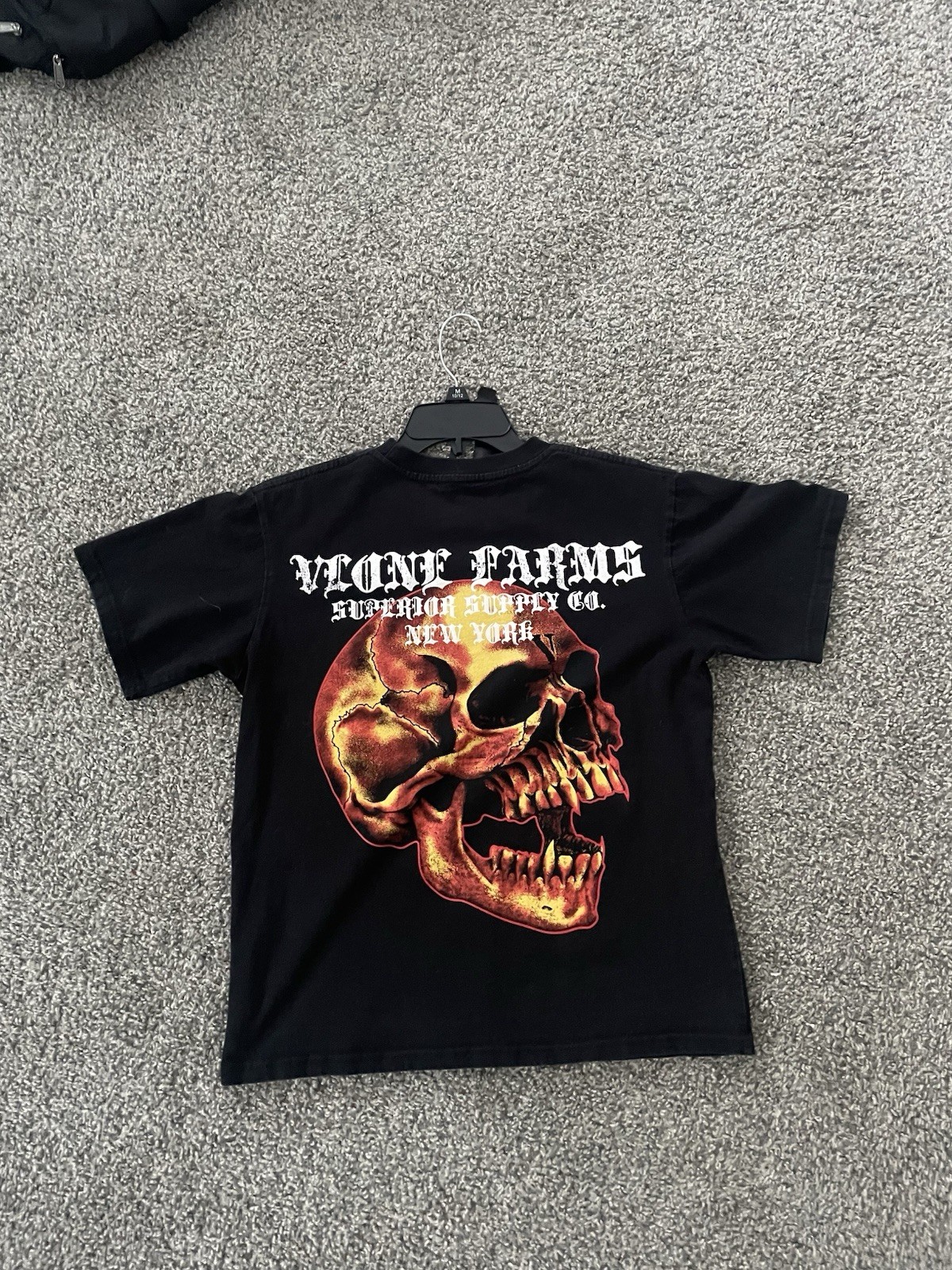 Vlone Farms Skeleton Tee Men’s Size S Vlone Farms Skeleton Tee Men’s Size S