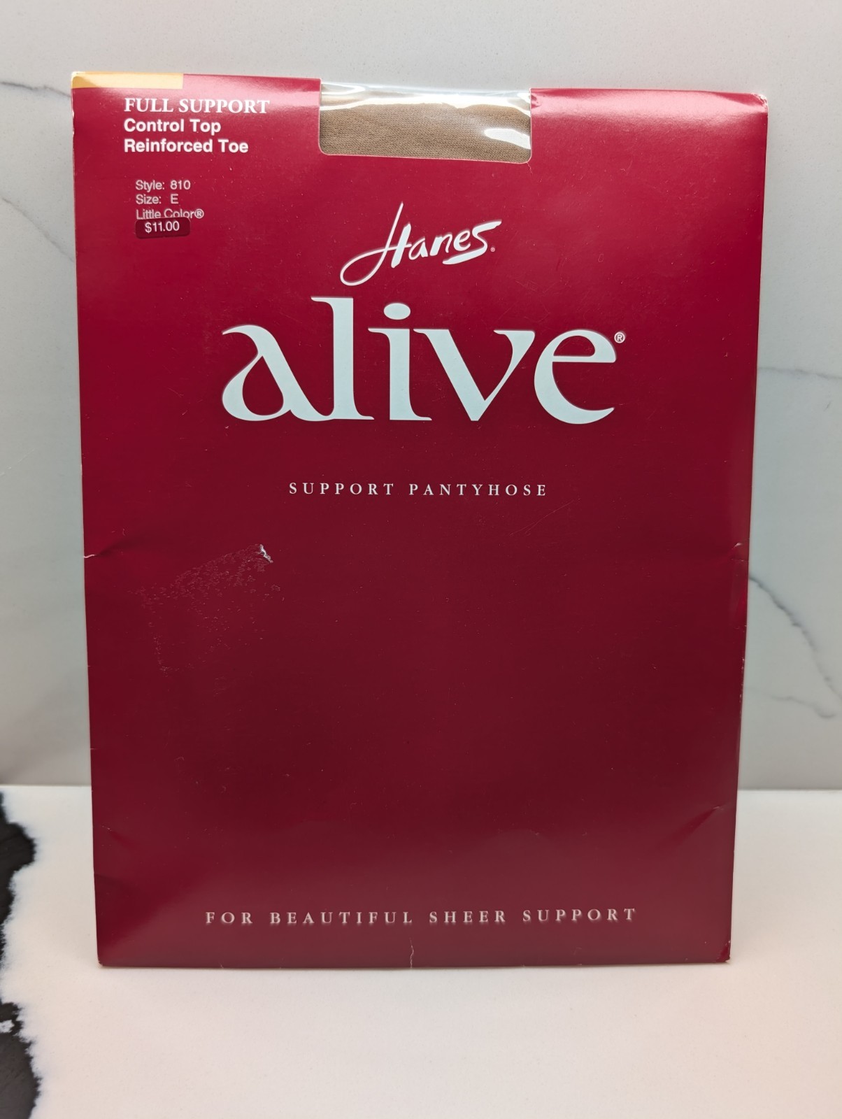 Hanes Alive Support Control Top Pantyhose Reinforced Toe E Little Color Hanes Alive Support Control Top Pantyhose Reinforced Toe E Little Color