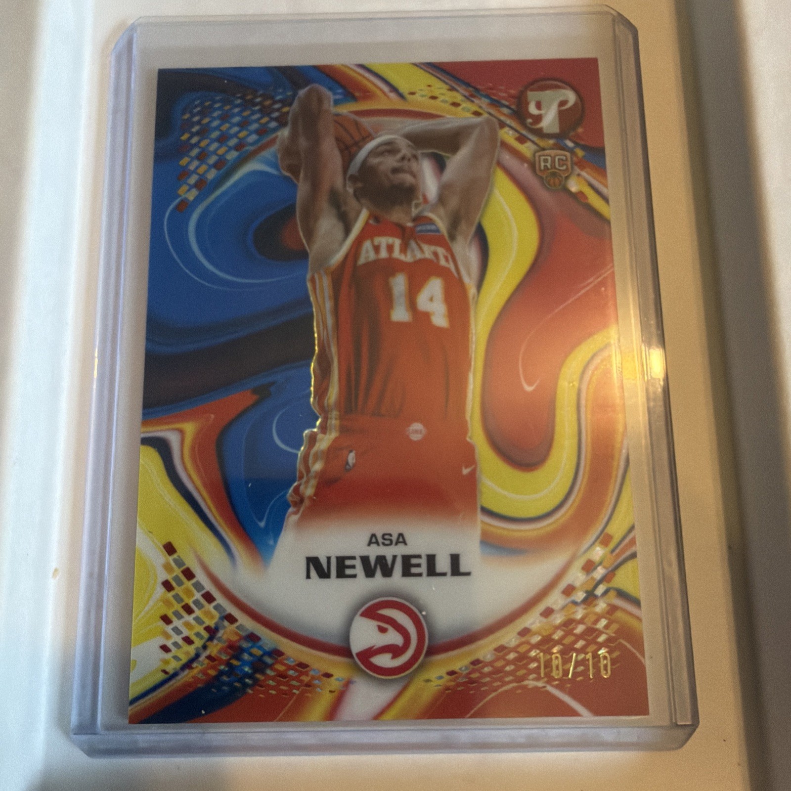 2025-2026 Topps Pristine Basketball Asa Newell Primaries Refractor Bookend /10 2025-2026 Topps Pristine Basketball Asa Newell Primaries Refractor Bookend /10