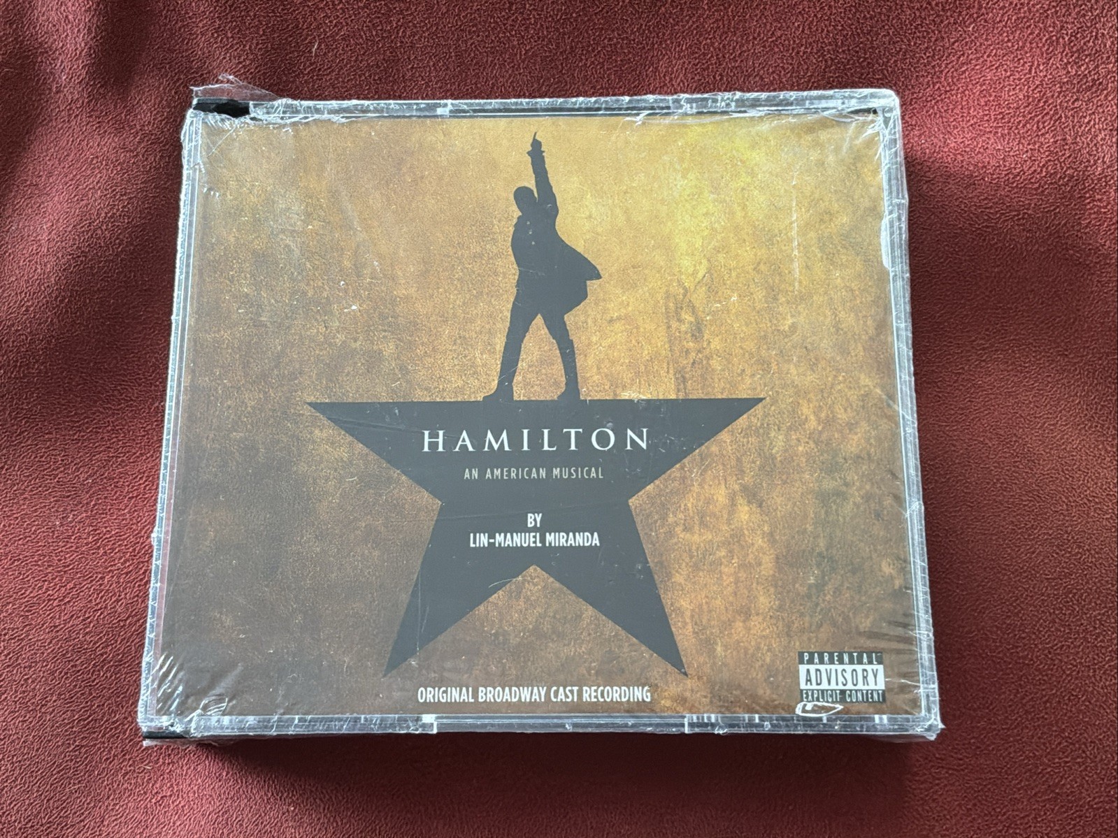 Hamilton: An American Musical 2 CD Original Broadway Cast NEW **Cracks In Case** Hamilton: An American Musical 2 CD Original Broadway Cast NEW **Cracks In Case**
