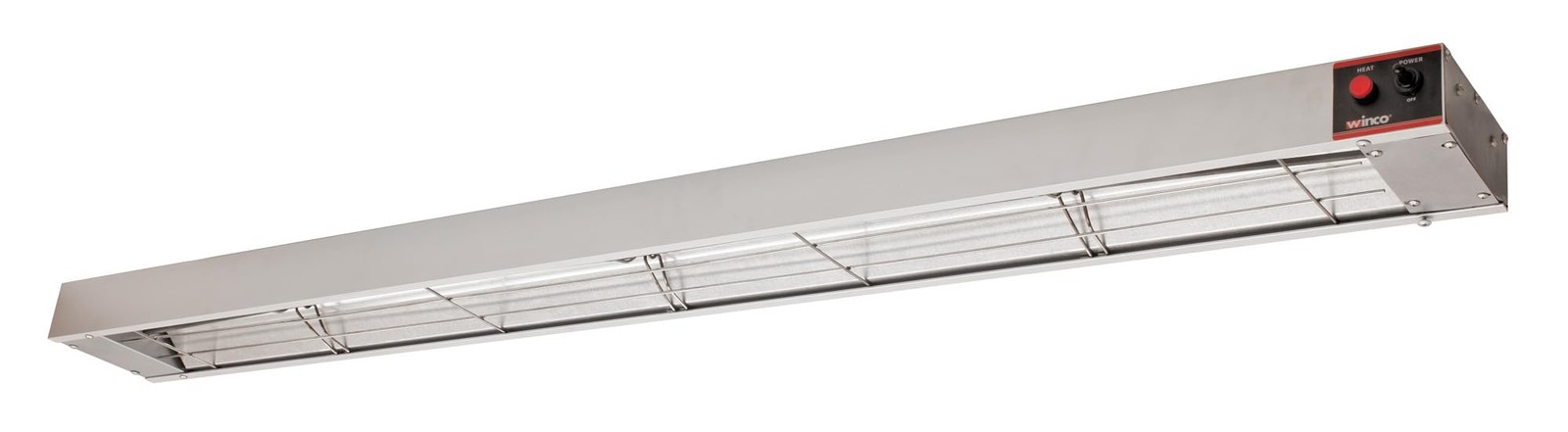 Food Heat Lamp Strip 60 Silver Undermount Brackets Winco ESH-60 Heater Food Heat Lamp Strip 60 Silver Undermount Brackets Winco ESH-60 Heater