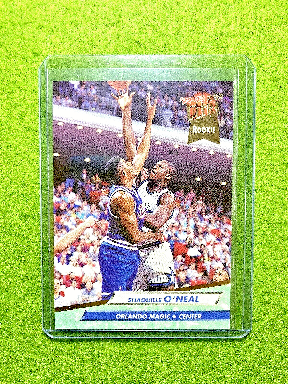 Shaquille O\'Neal ROOKIE CARD JERSEY #32 MAGIC RC 1992 Fleer Ultra LAKERS HEAT Shaquille O\'Neal ROOKIE CARD JERSEY #32 MAGIC RC 1992 Fleer Ultra LAKERS HEAT