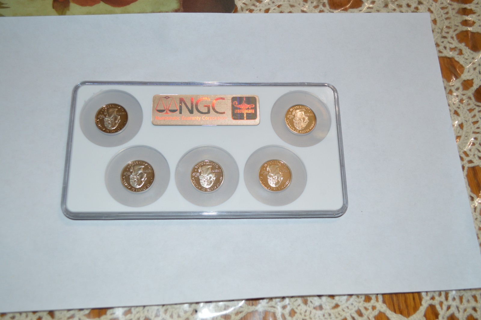 1999 S 25C State Quarters Proof Clad Set - NGC PF69 - ULTRA CAMEO