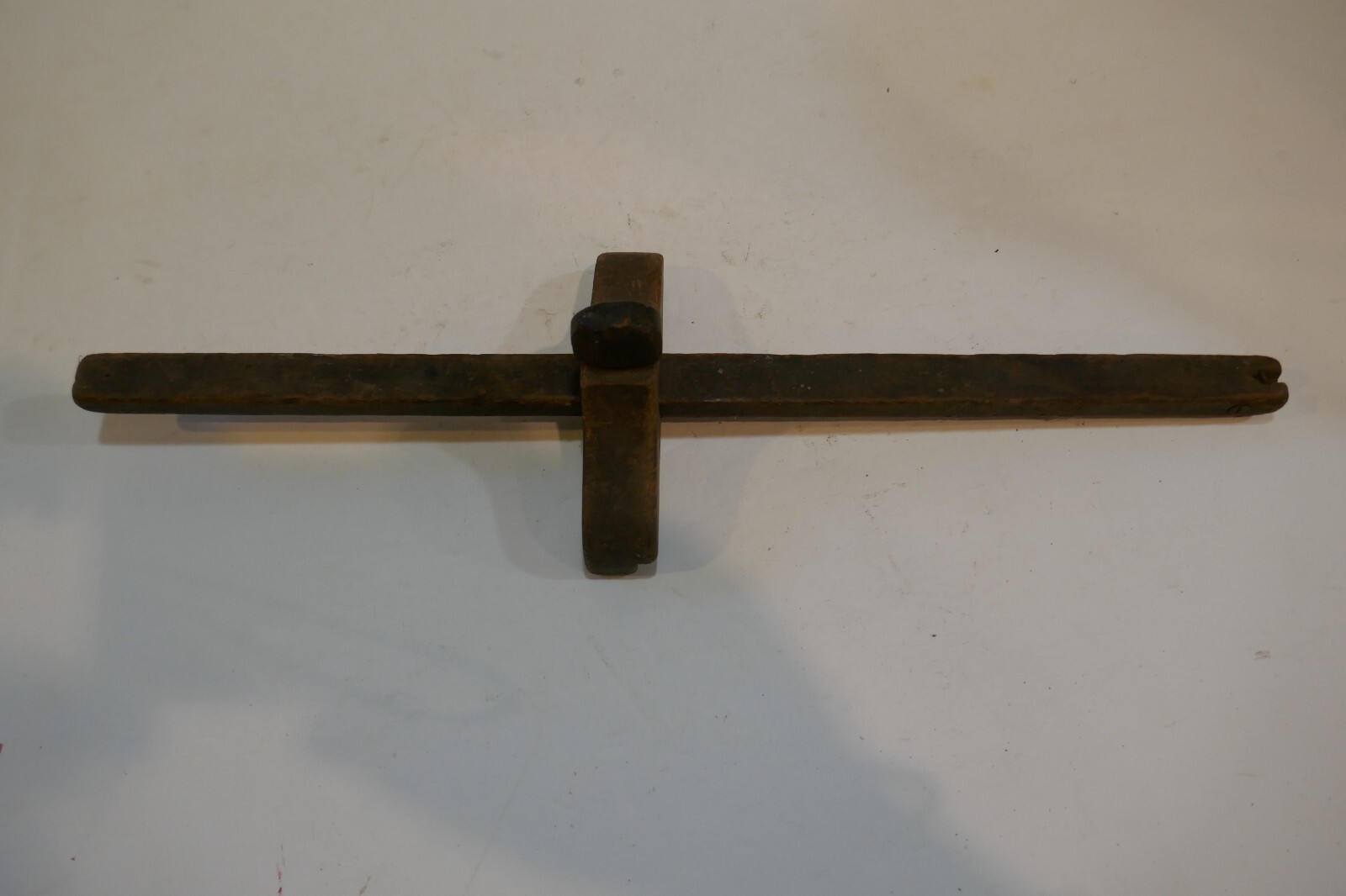 Vintage Unusual Extra Long Mortise Marking Gauge Scribe Carpenters Tool Wooden Vintage Unusual Extra Long Mortise Marking Gauge Scribe Carpenters Tool Wooden