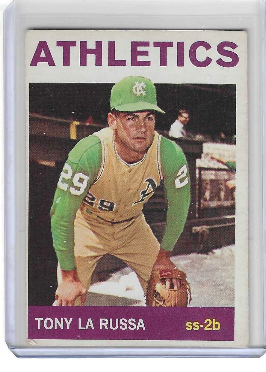 1964 Topps Tony La Russa - #244 Athletics HOF (VG-EX) 1964 Topps Tony La Russa - #244 Athletics HOF (VG-EX)