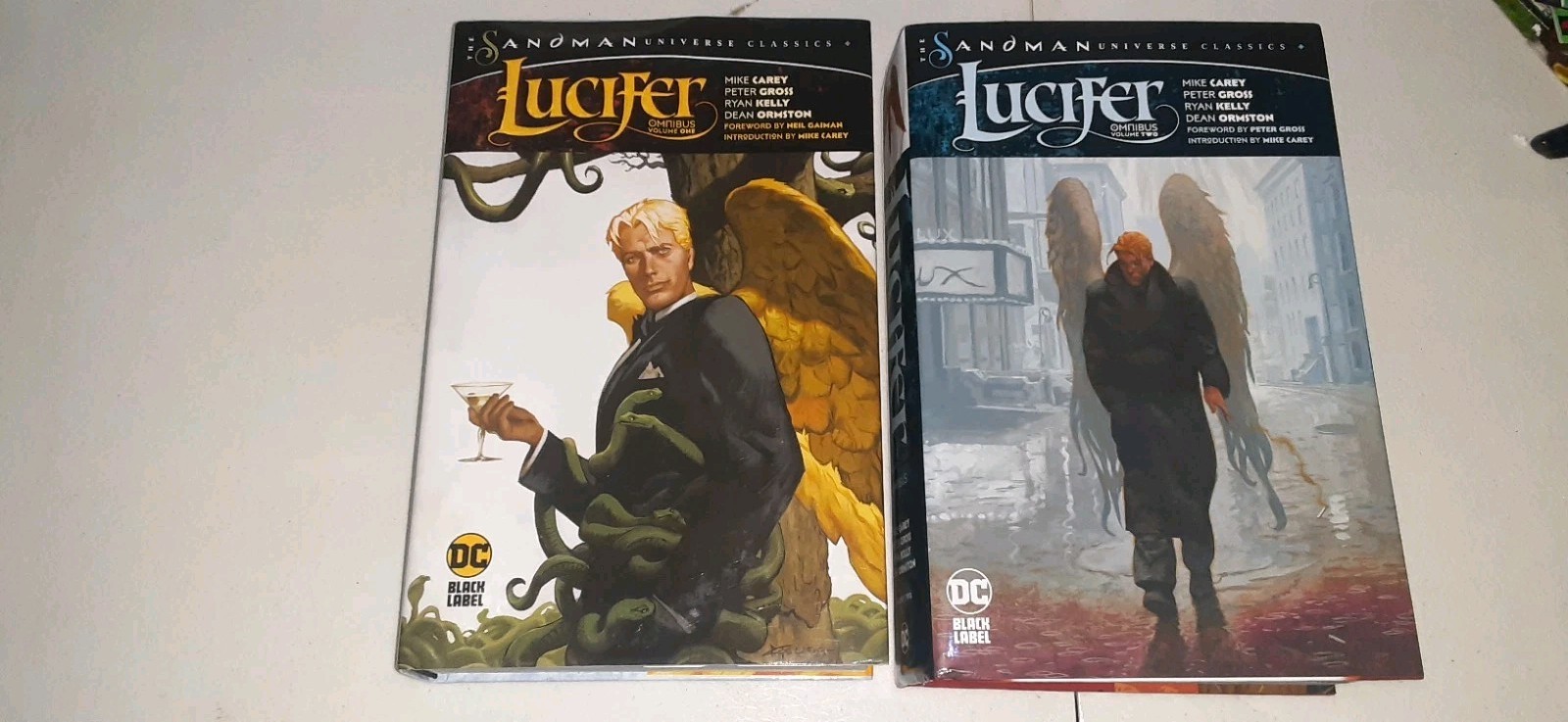 Lucifer Omnibus Vol 1 & 2 Set Hardcover DC PLEASE READ