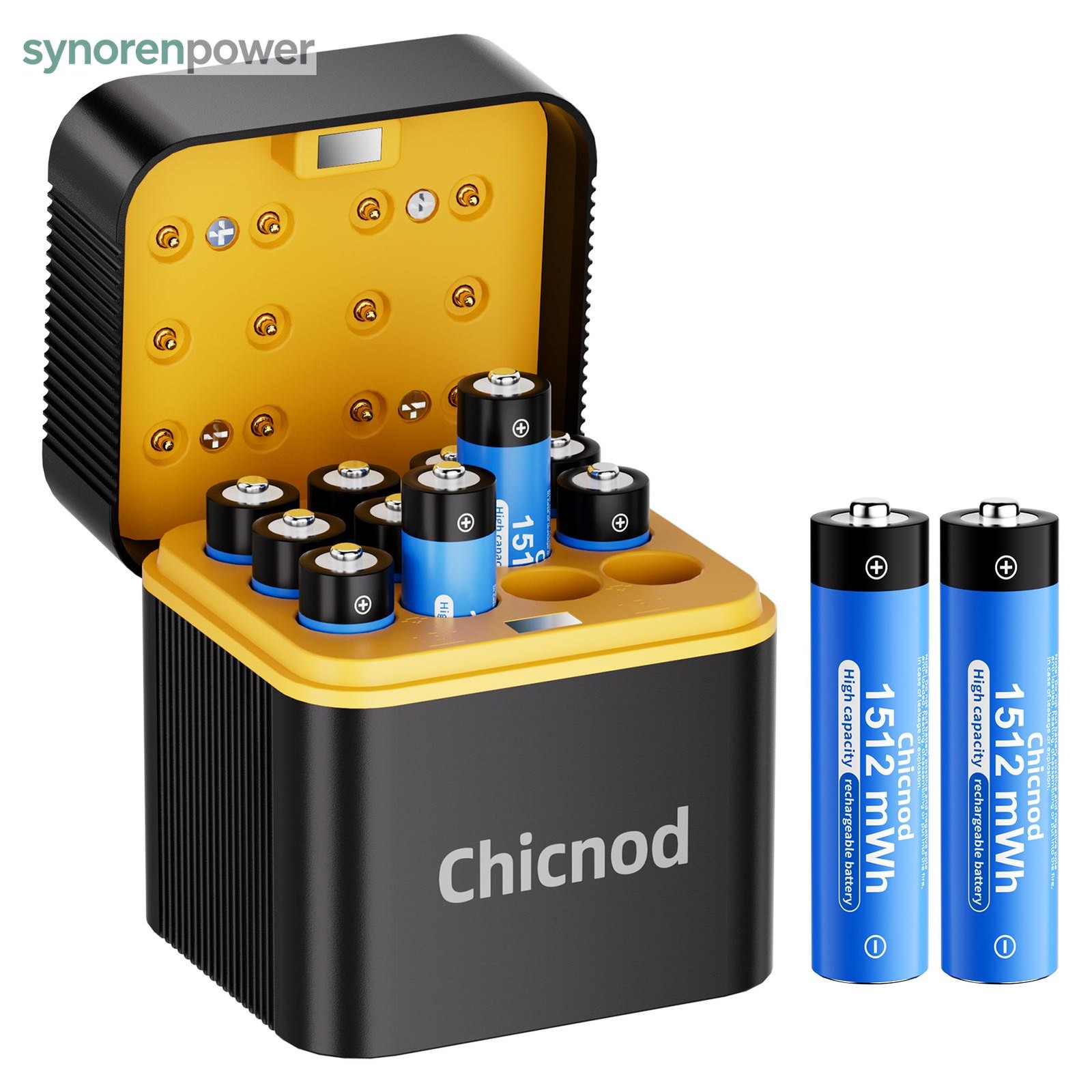 CHICNOD 12x USB-C 1.5V Batteries Batteries Charger AAA Lithium Pack Rechargeable CHICNOD 12x USB-C 1.5V Batteries Batteries Charger AAA Lithium Pack Rechargeable