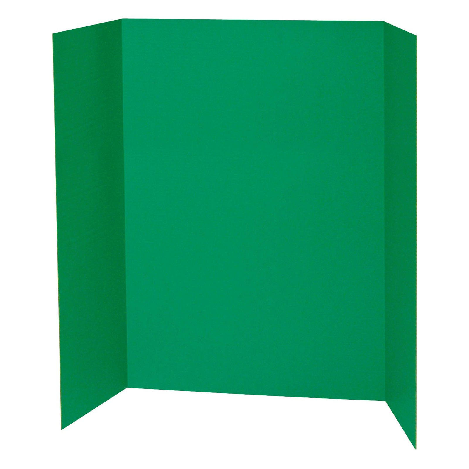 Spotlight 1 Ply Trifold Display Board, 48 Width x 36 Height, Green Spotlight 1 Ply Trifold Display Board, 48 Width x 36 Height, Green
