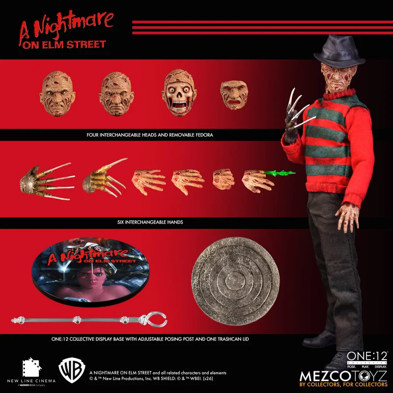 Mezco Toyz ONE:12 Collective: A Nightmare on Elm Street (1984) Freddy Krueger