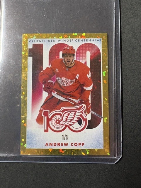 2025–26 Topps NHL Stickers Andrew Copp #748 Gold Foil 1/1