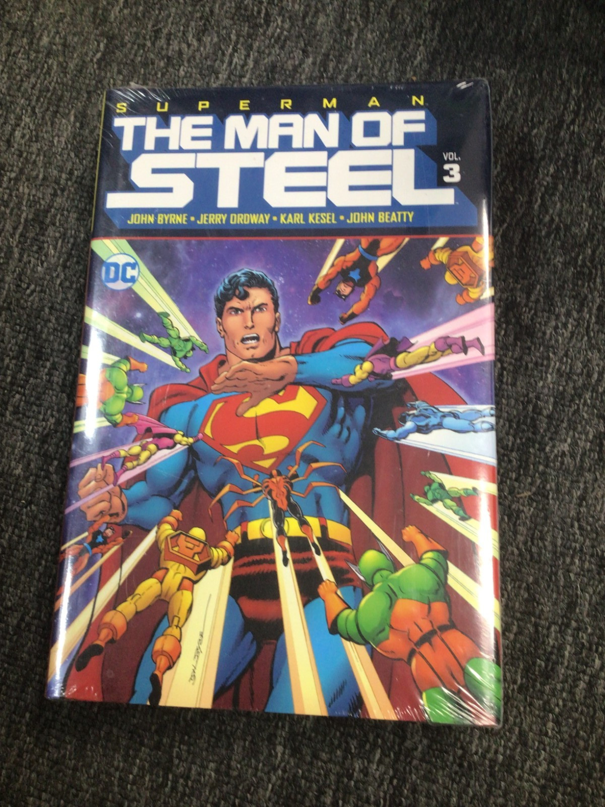 Superman: The Man of Steel #3 Hardcover Graphic Novel Sealed Superman: The Man of Steel #3 Hardcover Graphic Novel Sealed