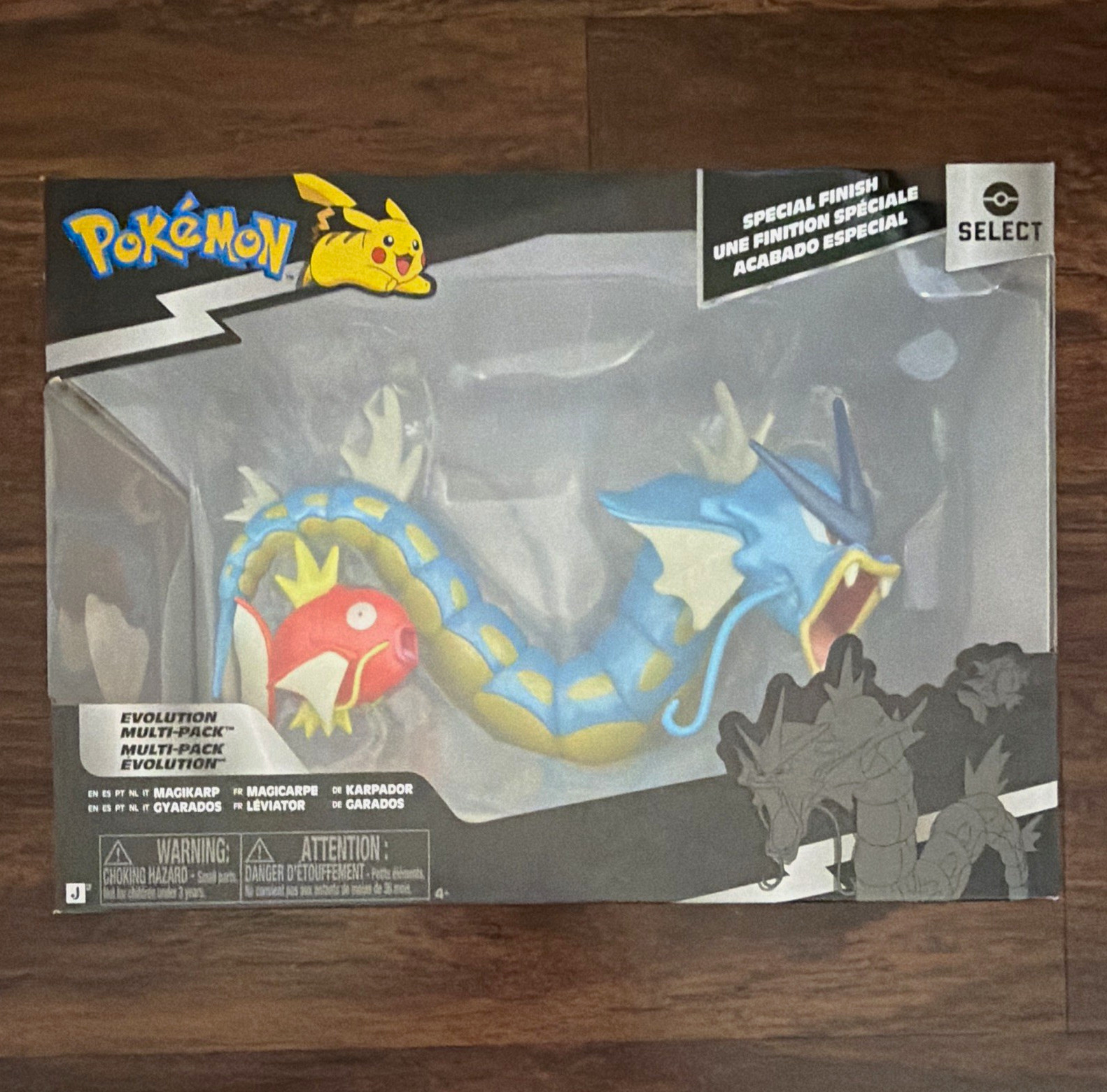 Pokemon Select Evolution Multi-Pack Magikarp Gyarados Special Finish Jazwares Pokemon Select Evolution Multi-Pack Magikarp Gyarados Special Finish Jazwares