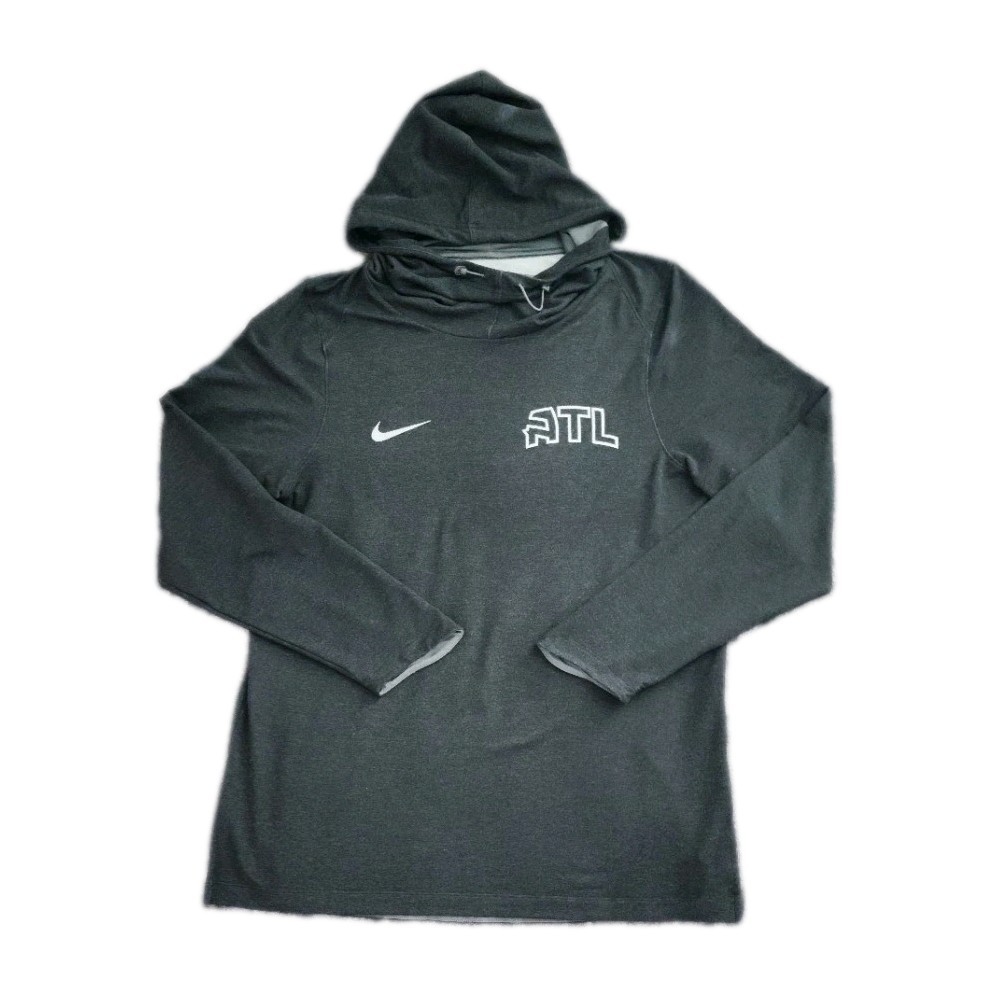 Nike NBA Atlanta Hawks Travel Player Issued Cowl Neck Hoodie Charcoal Men’s XL Nike NBA Atlanta Hawks Travel Player Issued Cowl Neck Hoodie Charcoal Men’s XL
